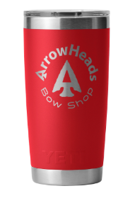 Yeti Rambler 20oz Rescue Red